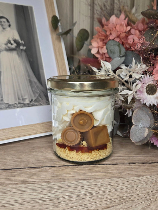 Bougie Gourmande Caramel Beurre salé Leonora Creation