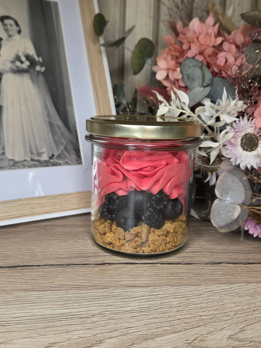 Bougie Gourmande Mûre Myrtille Leonora Creation