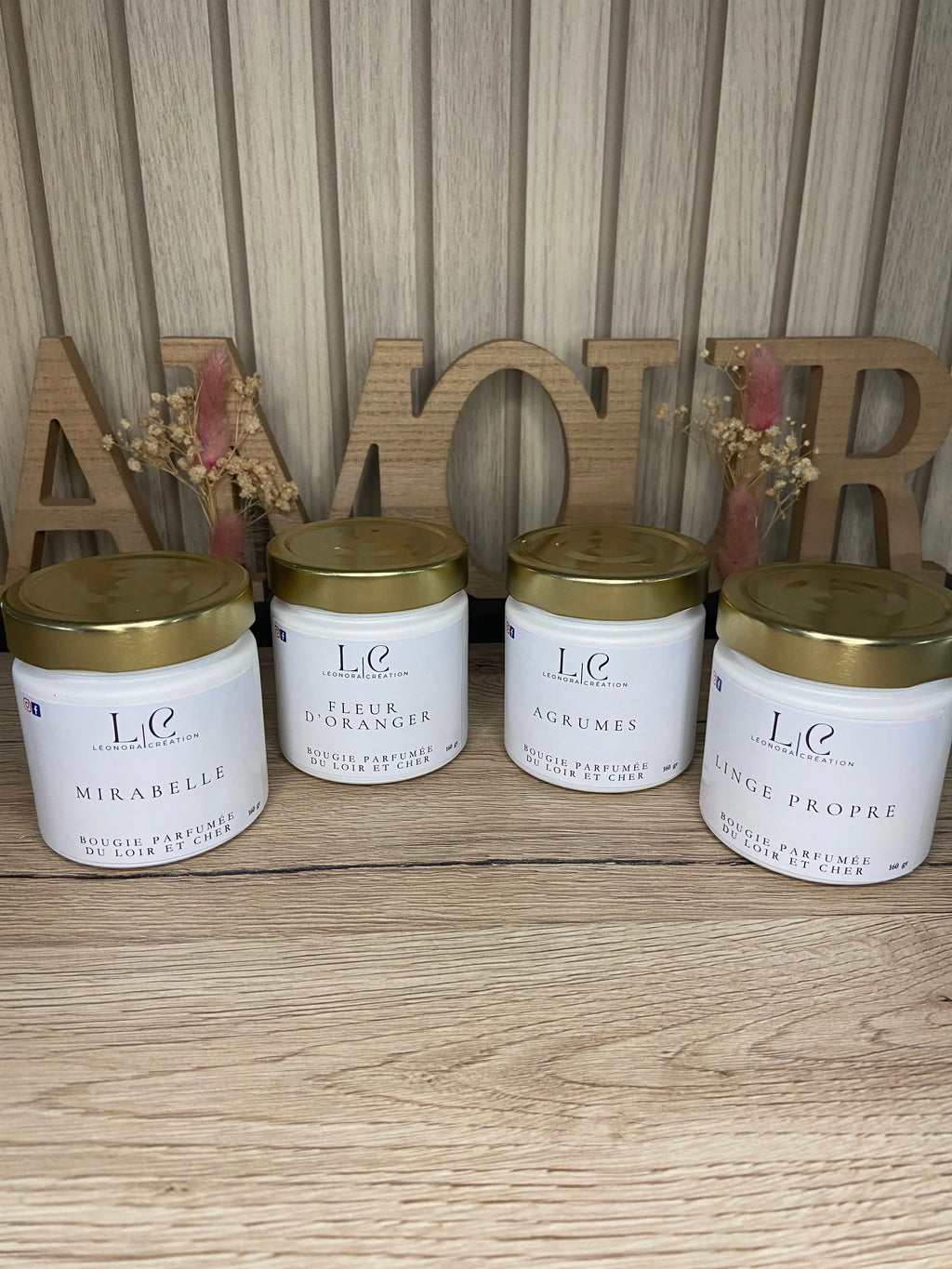 Bougie élégance Leonora Creation