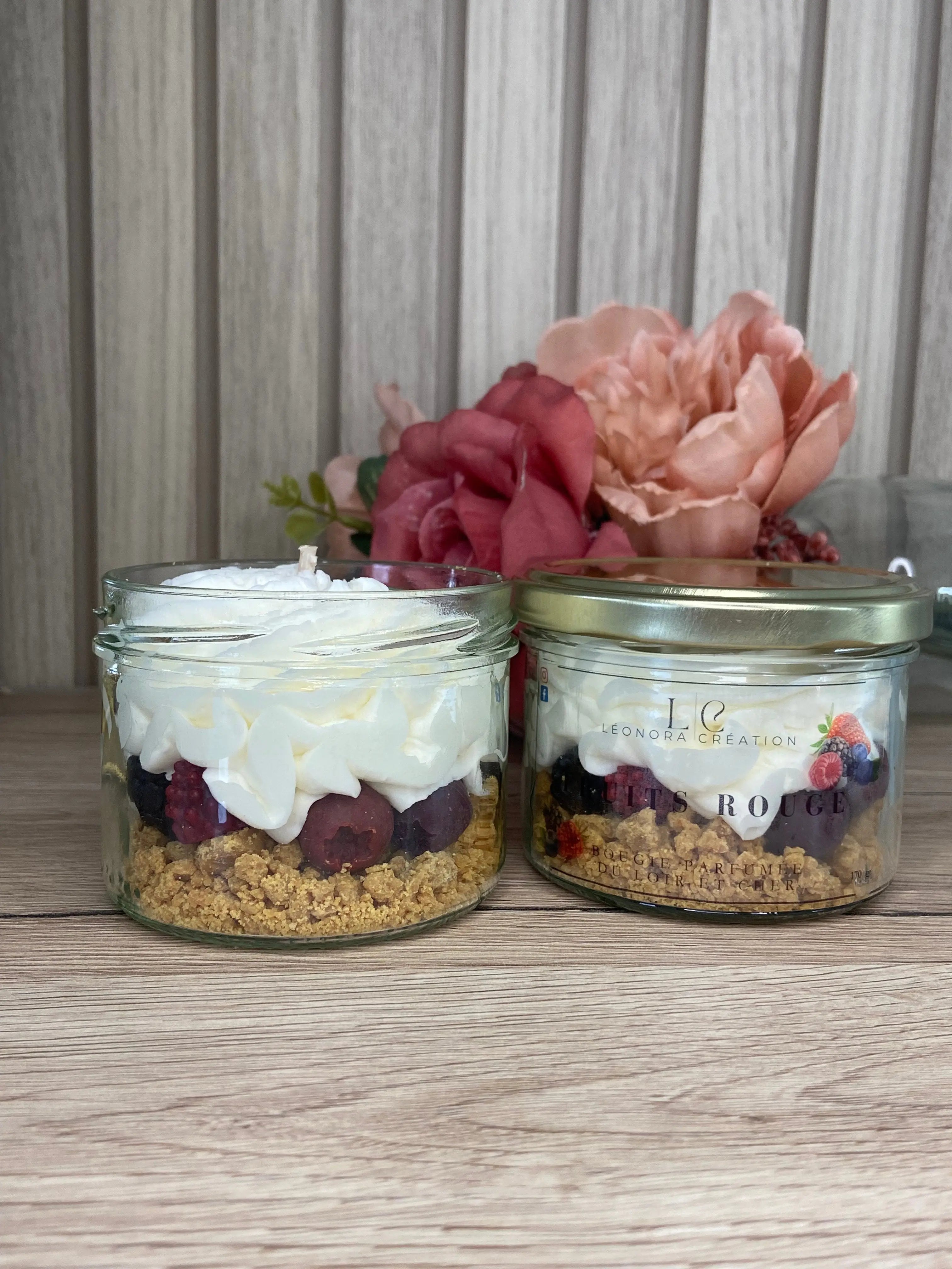 Bougie Gourmande Fruits rouges Leonora Creation