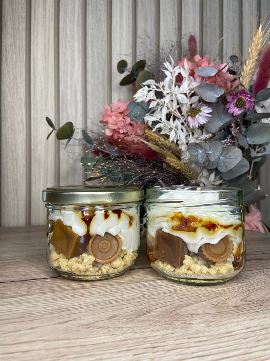 Bougie Gourmande Caramel Beurre salé Leonora Creation